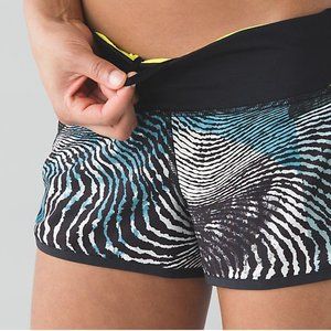Lululemon Special Edition *Seawheeze 2016* Speed Shorts - Size 4